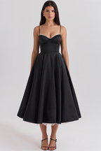 Cloe Midikleid – doppellagig