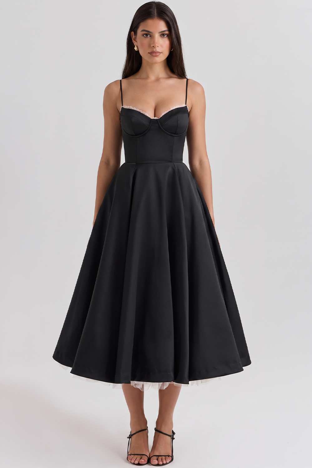 Cloe Midikleid – doppellagig