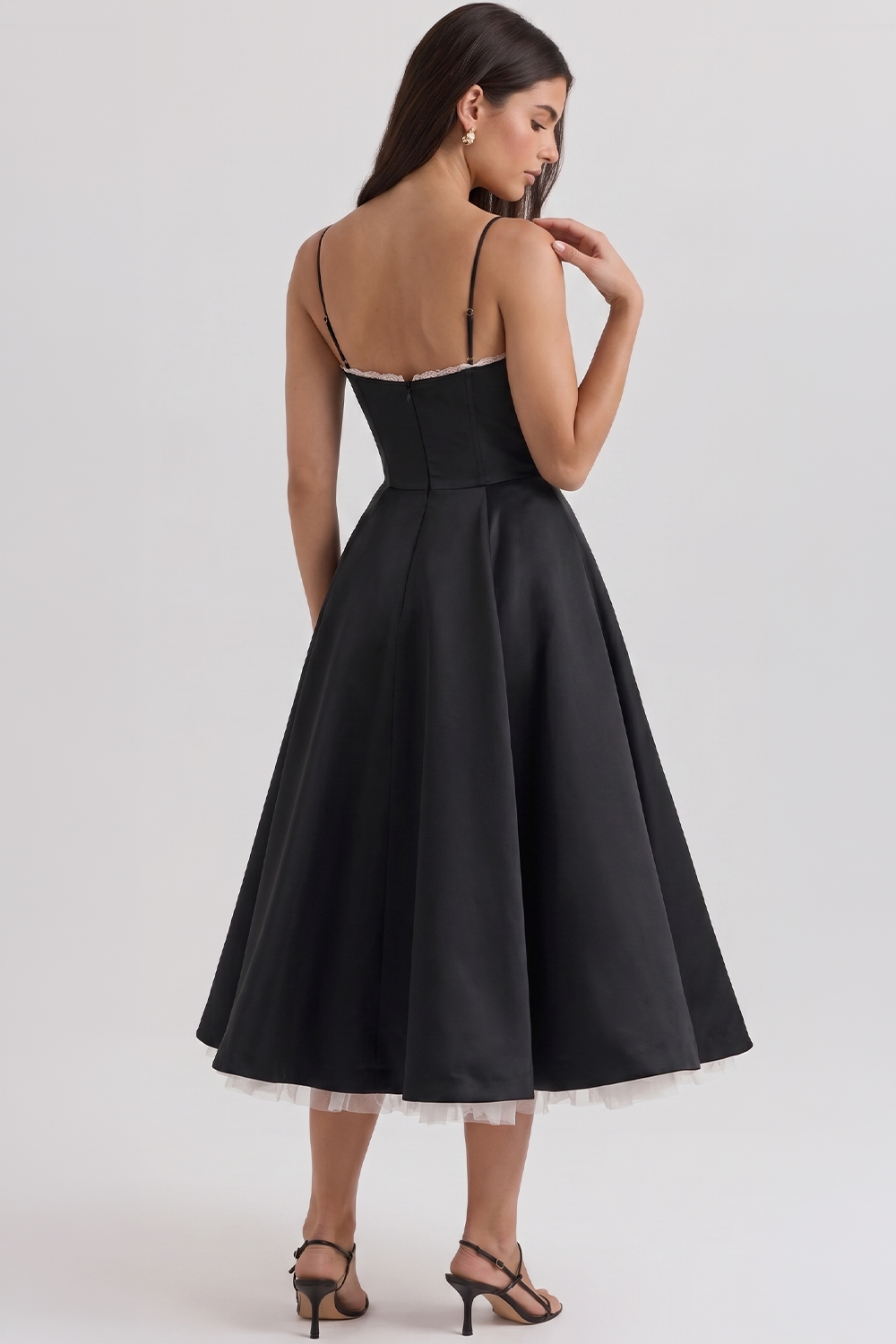 Cloe Midikleid – doppellagig