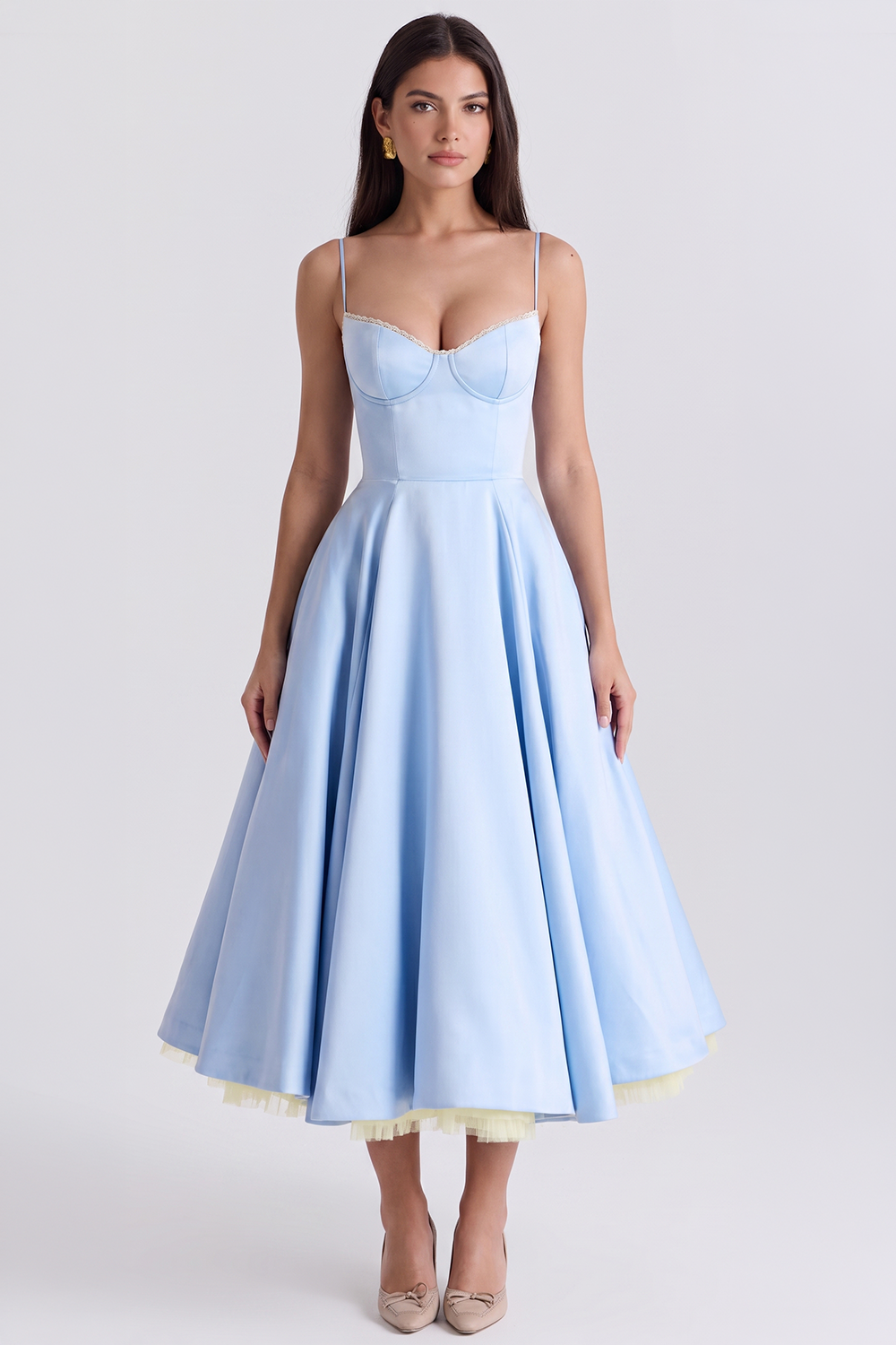 Vestido Midi Cloe - Dupla Camada