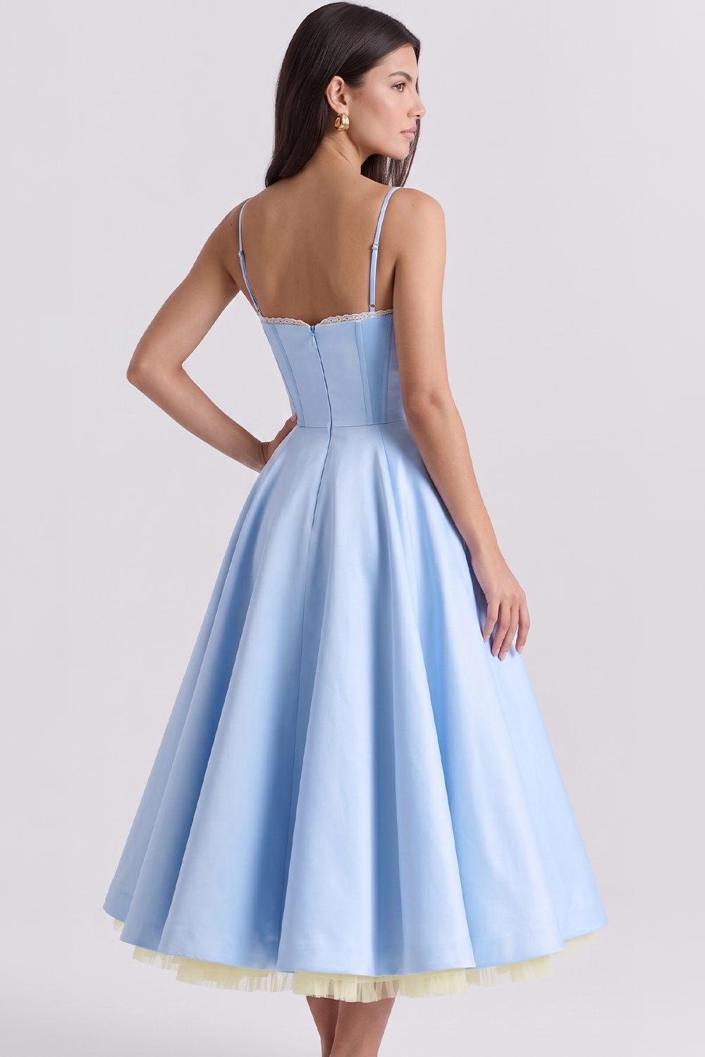Cloe Midikleid – doppellagig