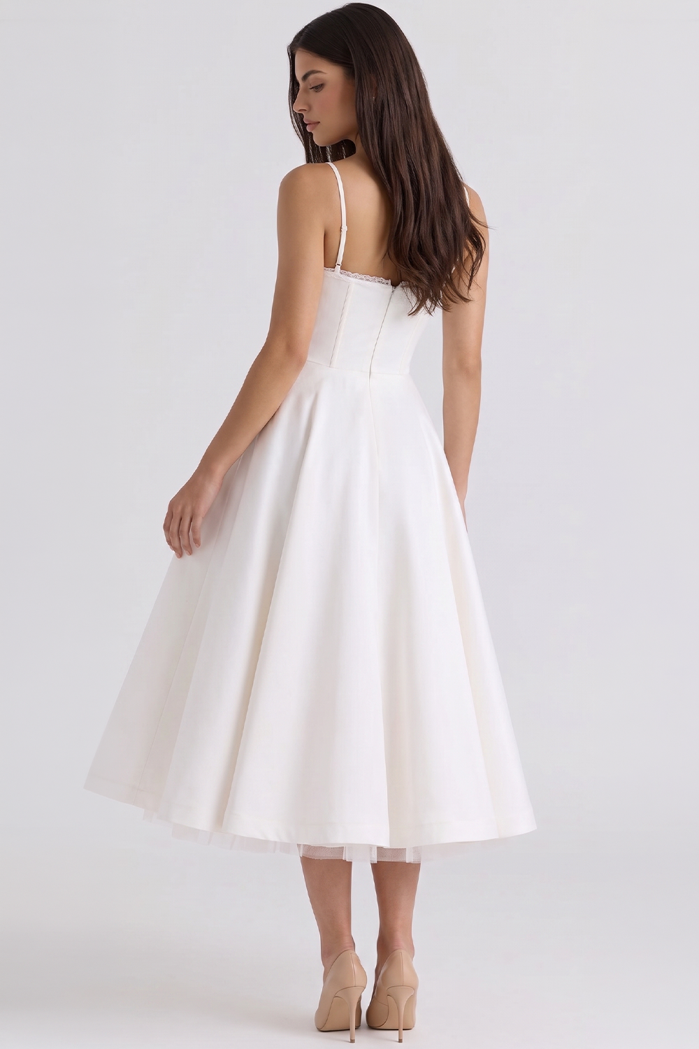 Cloe Midikleid – doppellagig