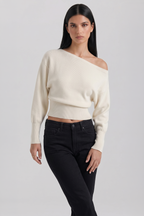 Schulter-zu-Schulter-Bluse
