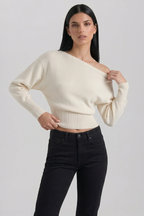 Schulter-zu-Schulter-Bluse
