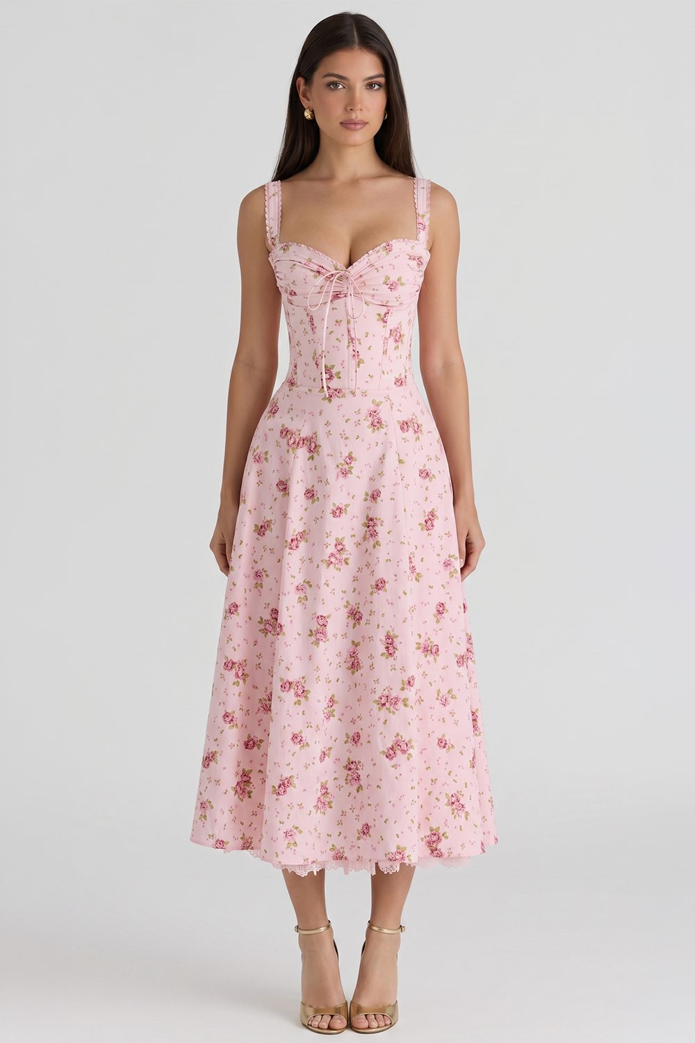 Valentina Spitzen-Bustierkleid