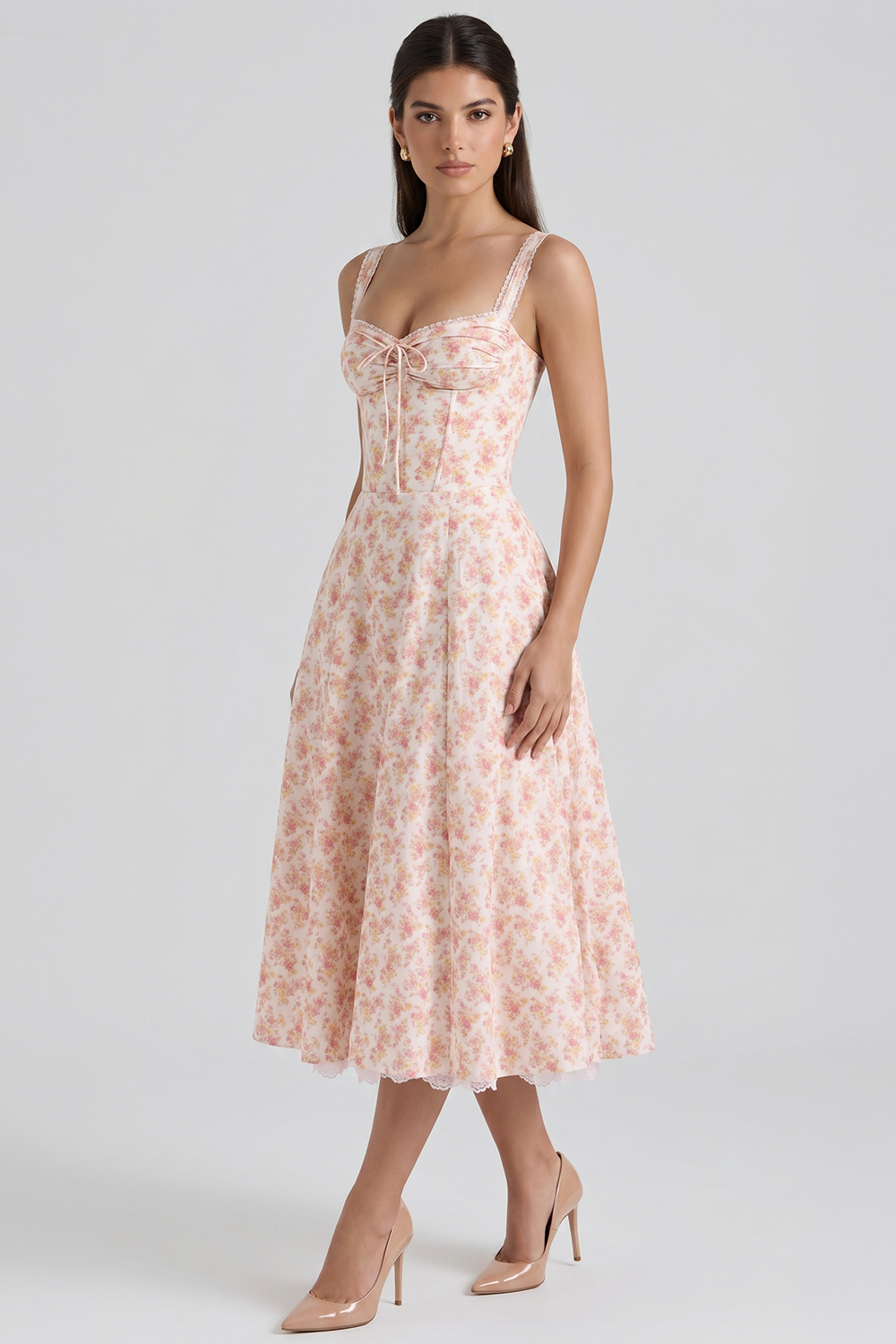 Valentina Spitzen-Bustierkleid