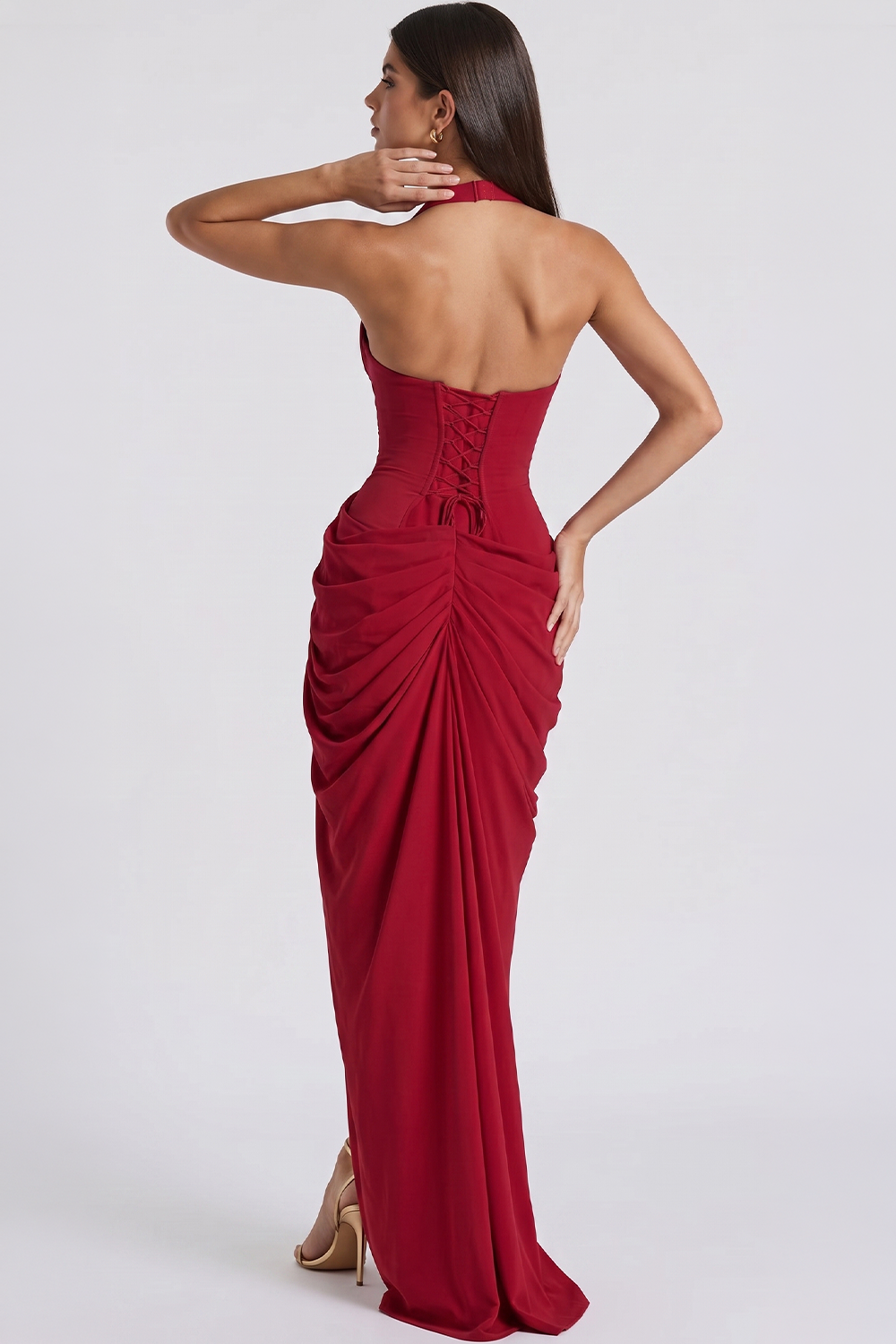 Marilia Bustier Langes Kleid