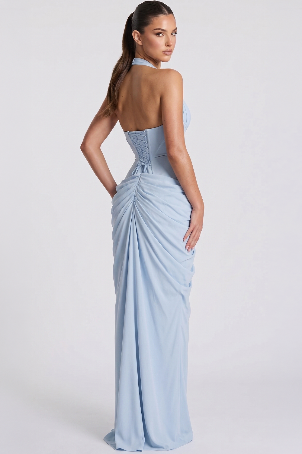 Marilia Bustier Langes Kleid