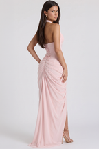 Marilia Bustier Langes Kleid