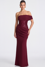 Adele Bustier Langes Kleid