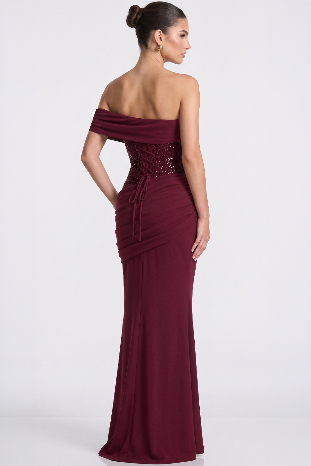 Adele Bustier Langes Kleid